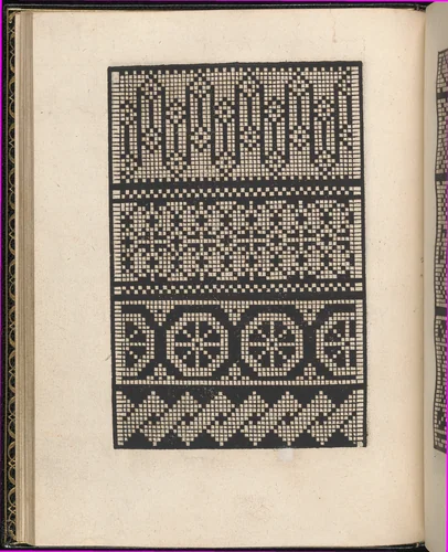 Page from Ein new kunstlich Modelbuch...(Page 21v) by Peter Quentel, book, 1544