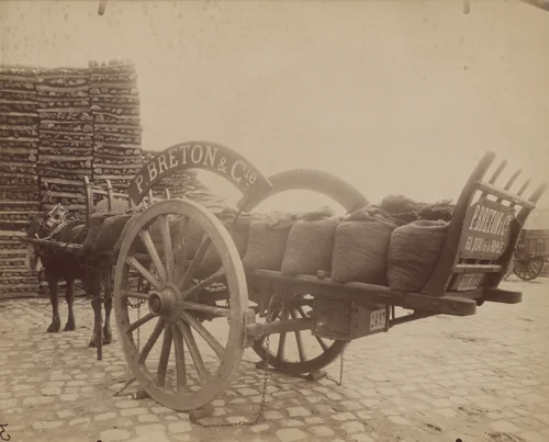 Transport de Charbon by Eugène Atget, photograph, 1910