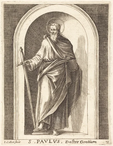 Saint Paul by Jacques Callot, print, 1608-1611