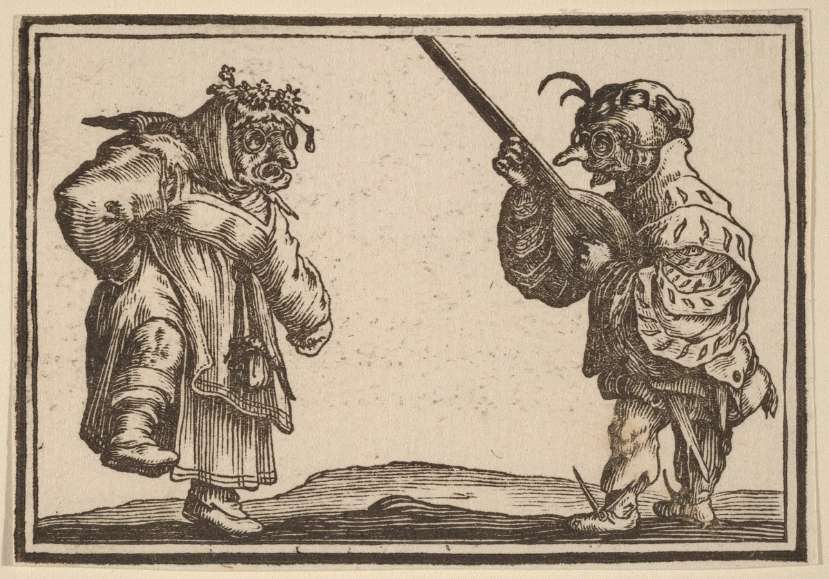 Dancers with Lute by Edouard Eckman
Jacques Callot, print, 1621