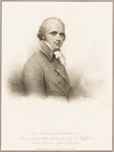 Sir William Beechey, R.A. by R. Cooper, print, 1814