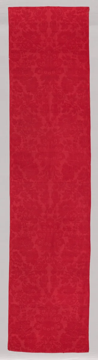 Panel of Wool Furnishing Damask by England, Norwich or Spitalfields, textile, 1740-1780