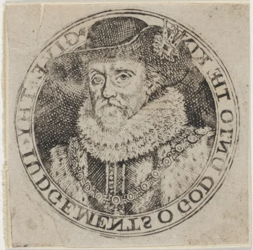 James I, King of England by Simon van de Passe, print, 1600-1699
