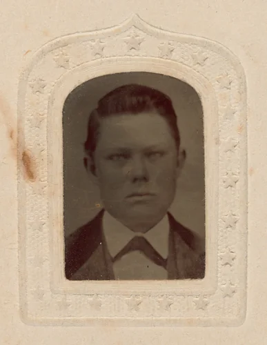 Portrait of a Man by American 19th Century, photograph, 1860-1870