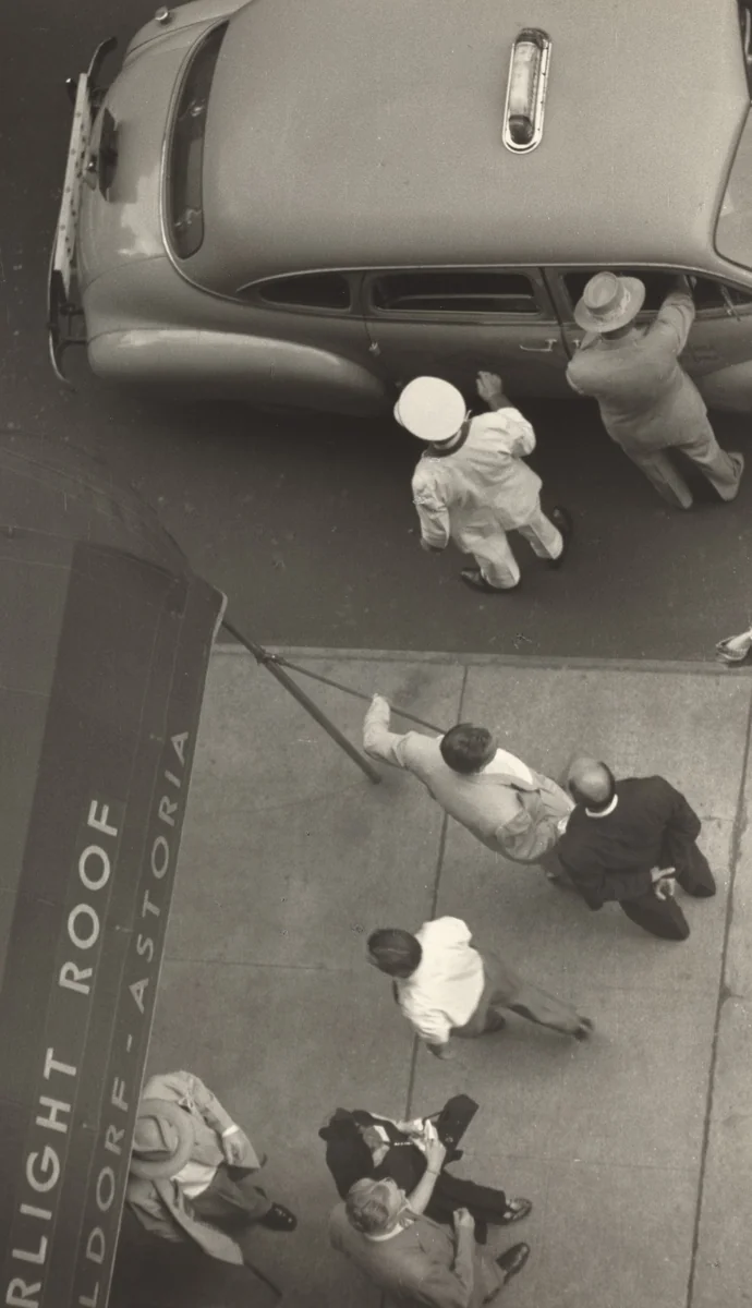 Starlight Roof at the Waldorf, New York City by Ruth Orkin, photograph, 1950