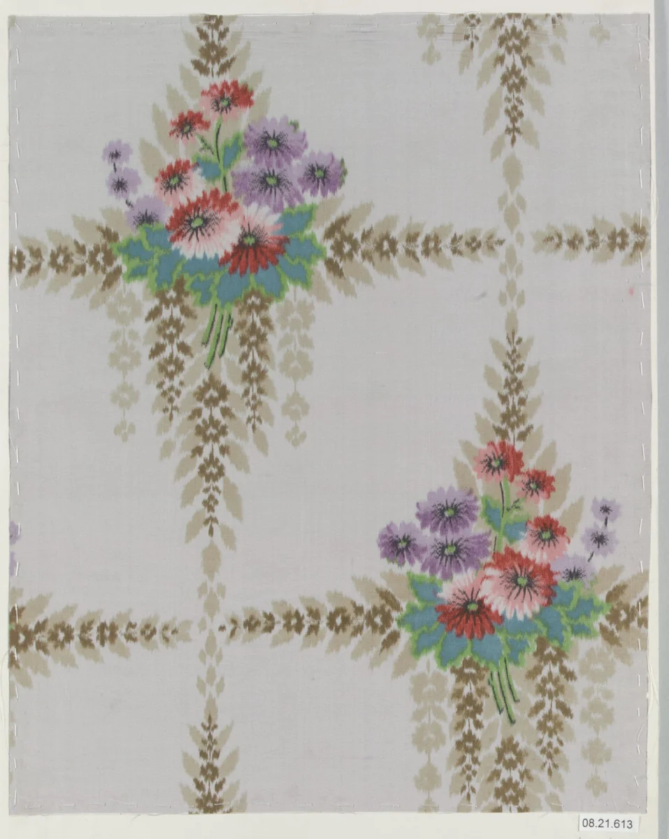 Textile sample by Unknown Designer, textile, 1900