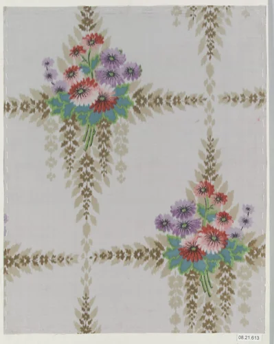 Textile sample by Unknown Designer, textile, 1900