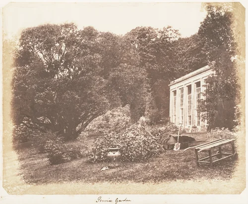 Penrice Garden by John Dillwyn Llewelyn, photograph, 1853-1856