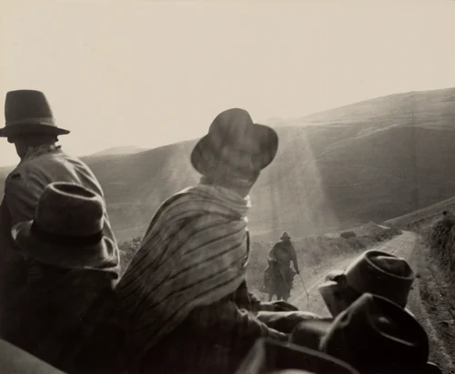 Horse and Sun/Peru by Robert Frank, photograph, 1948