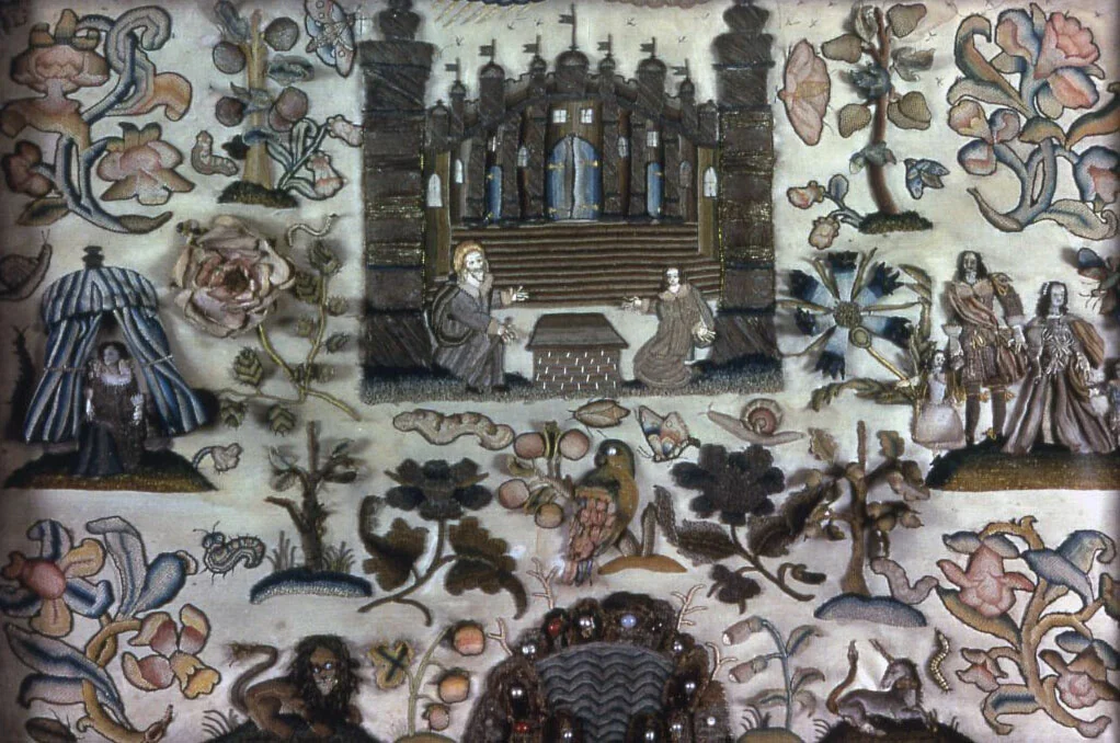 Picture by England, textile, 1660-1665