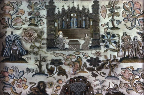 Picture by England, textile, 1660-1665