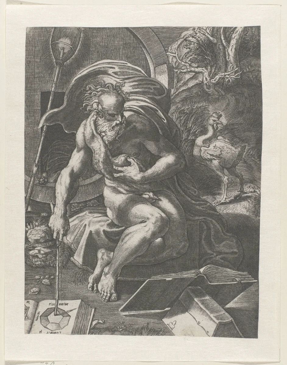 Diogenes by Unknown, print, 1515-1565