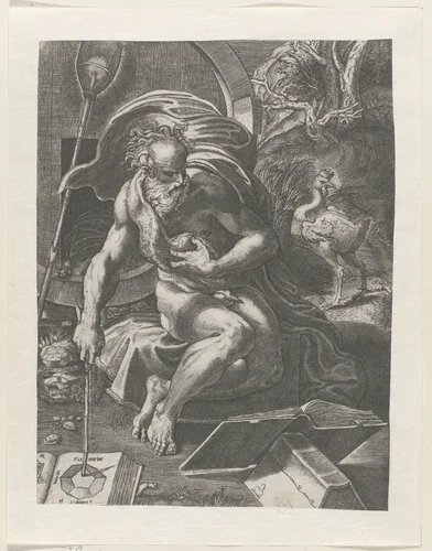 Diogenes by Unknown, print, 1515-1565