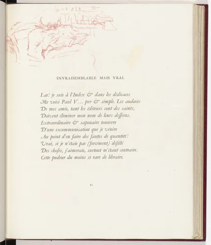In-text plate (page 61) from Parallèlement (In Parallel) by Pierre Bonnard, illustrated book, 1900