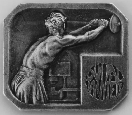 Reduction et Frappe de Medailles by Alexandre-Louis-Marie Charpentier, metalwork, 1895-1915