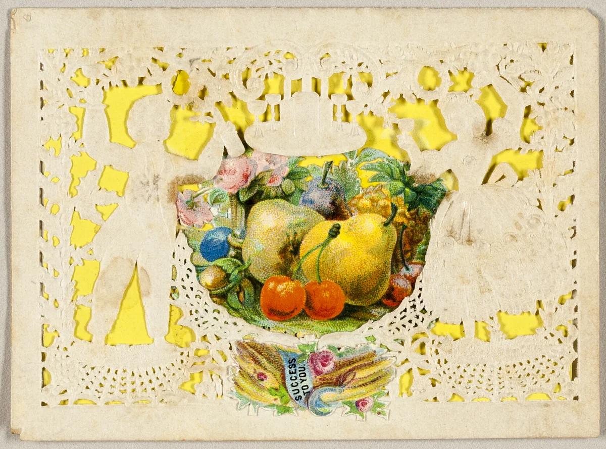 Success to You (valentine) by Unknown Artist, other, 1855-1859