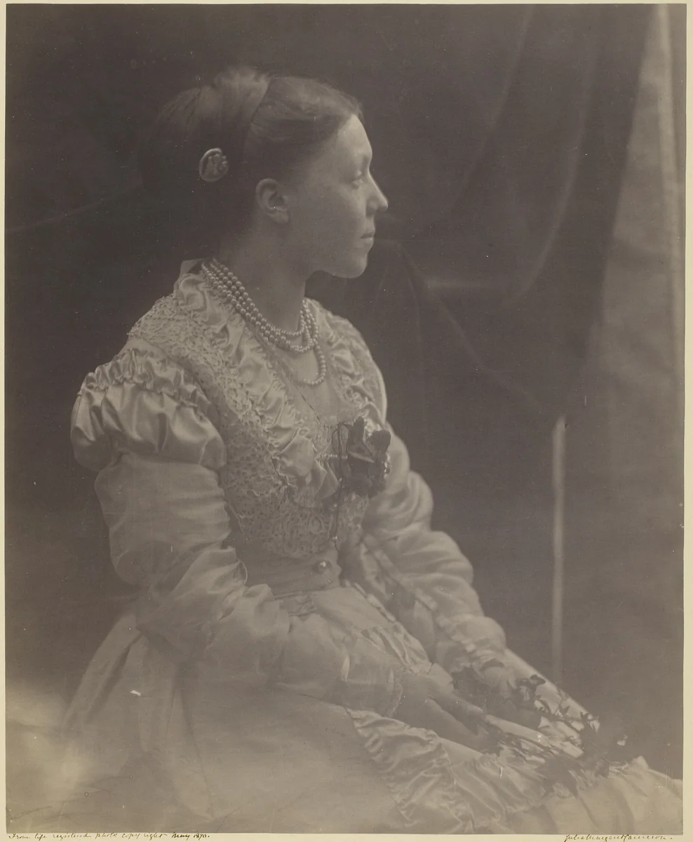 Anne Thackeray Ritchie by Julia Margaret Cameron, photograph, 1870