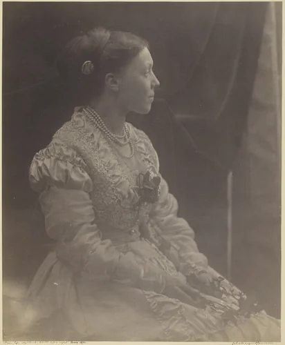 Anne Thackeray Ritchie by Julia Margaret Cameron, photograph, 1870
