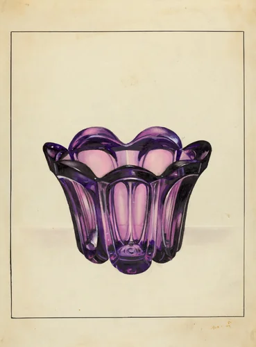 Finger Bowl by John Tarantino, index of american design, 1935-1942