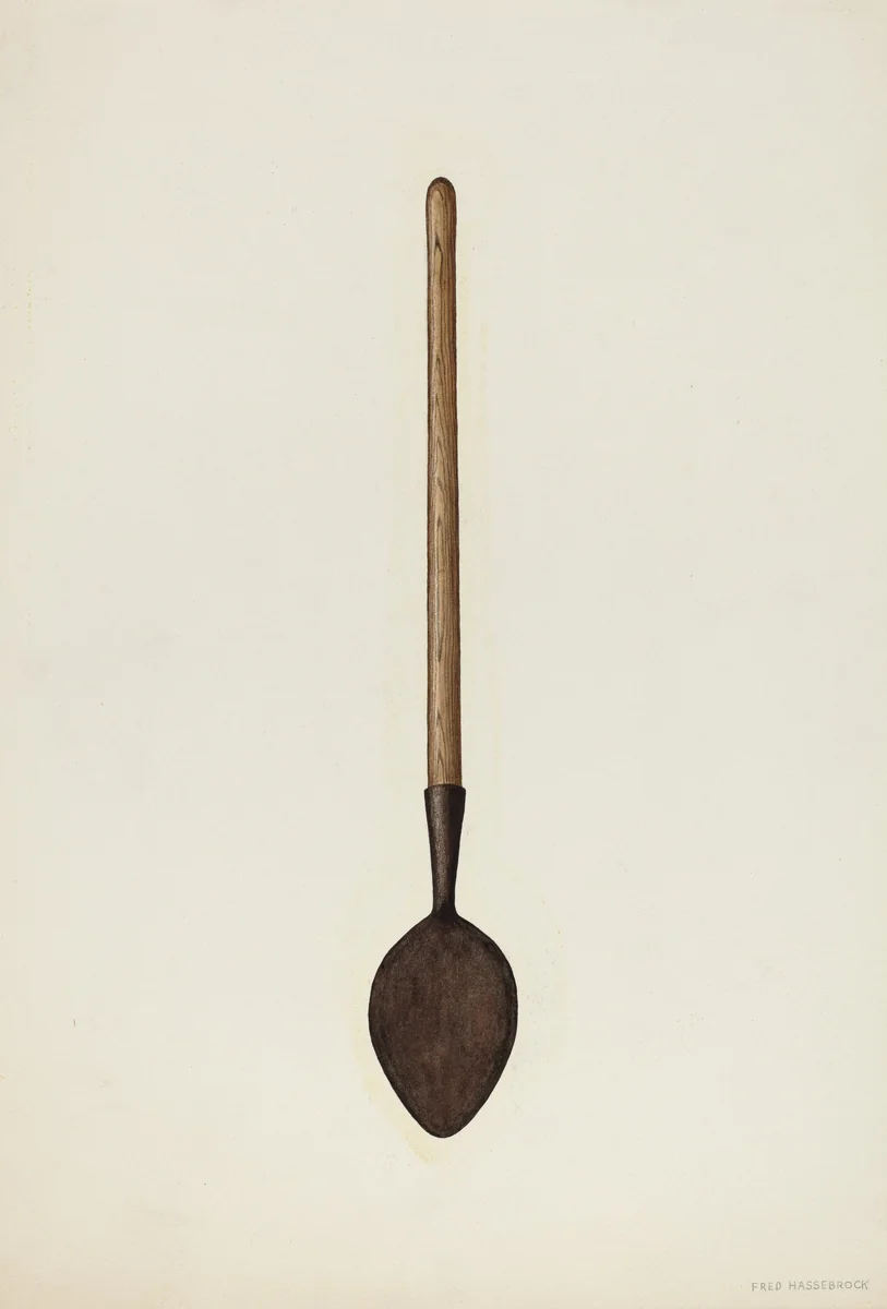 Turpentine Dip Iron by Fred Hassebrock, index of american design, 1940