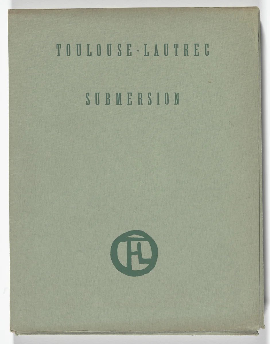 Submersion by Henri de Toulouse-Lautrec, illustrated book, 1881