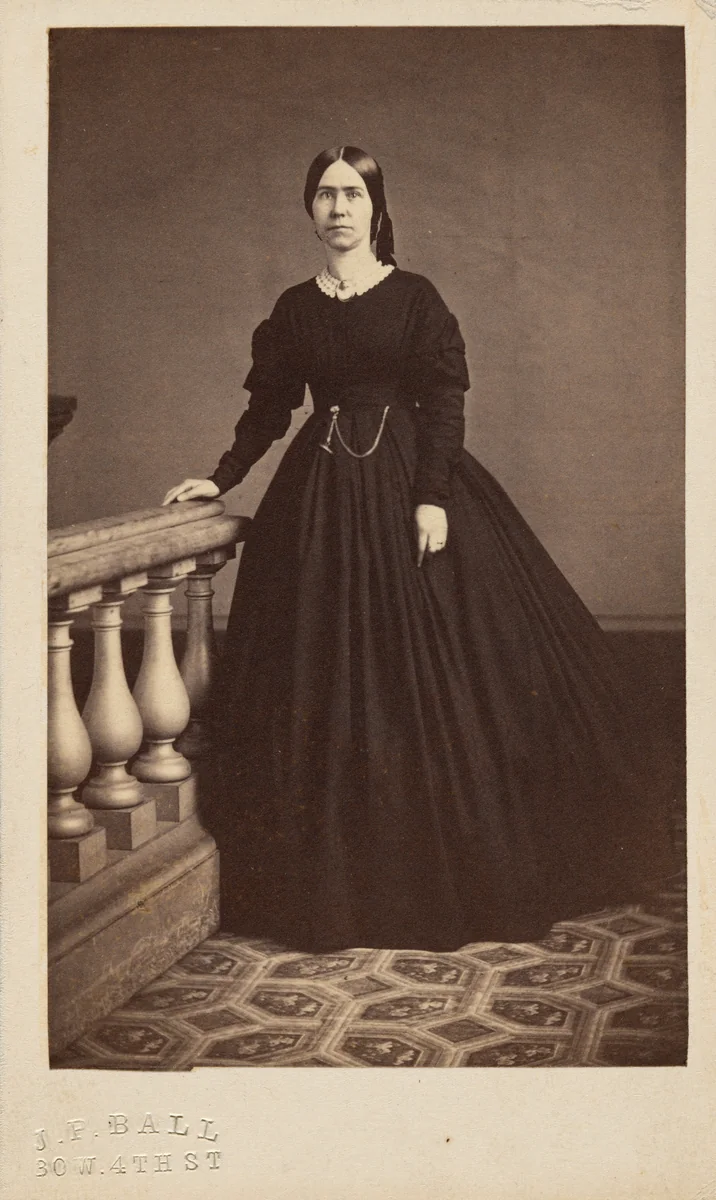 Portrait of a Woman by James Presley Ball, photograph, 1860-1869