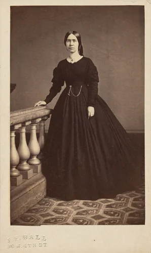 Portrait of a Woman by James Presley Ball, photograph, 1860-1869