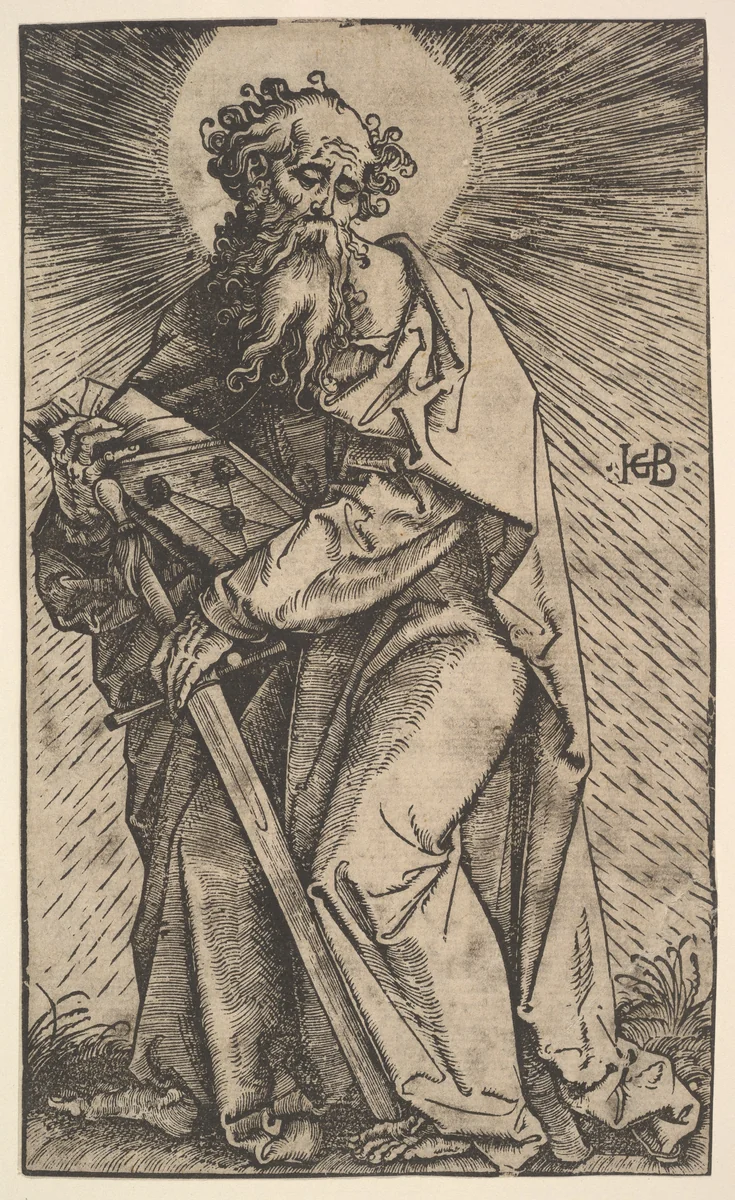 Saint Paul, from "Christ and the Apostles" by Hans Baldung, print, 1519