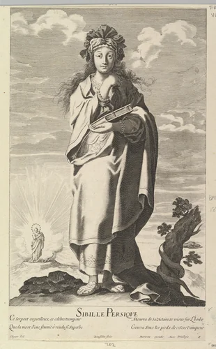 Sibylle Persique by Gilles Rousselet, print, 1630-1640
