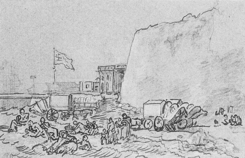 Scene at Margate by Benjamin West, artwork, 1738-1820