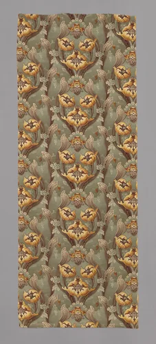 Panel by England, textile, 1890-1899