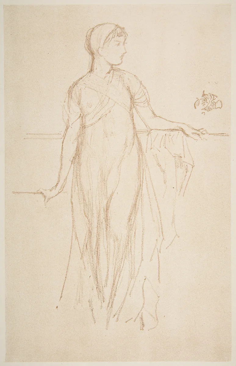 Study by James McNeill Whistler, print, 1879