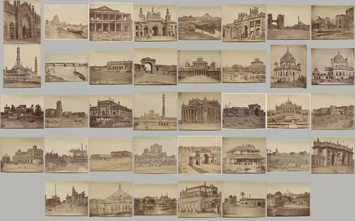 Lucknow After the Siege by Felice A. Beato, photograph, 1858