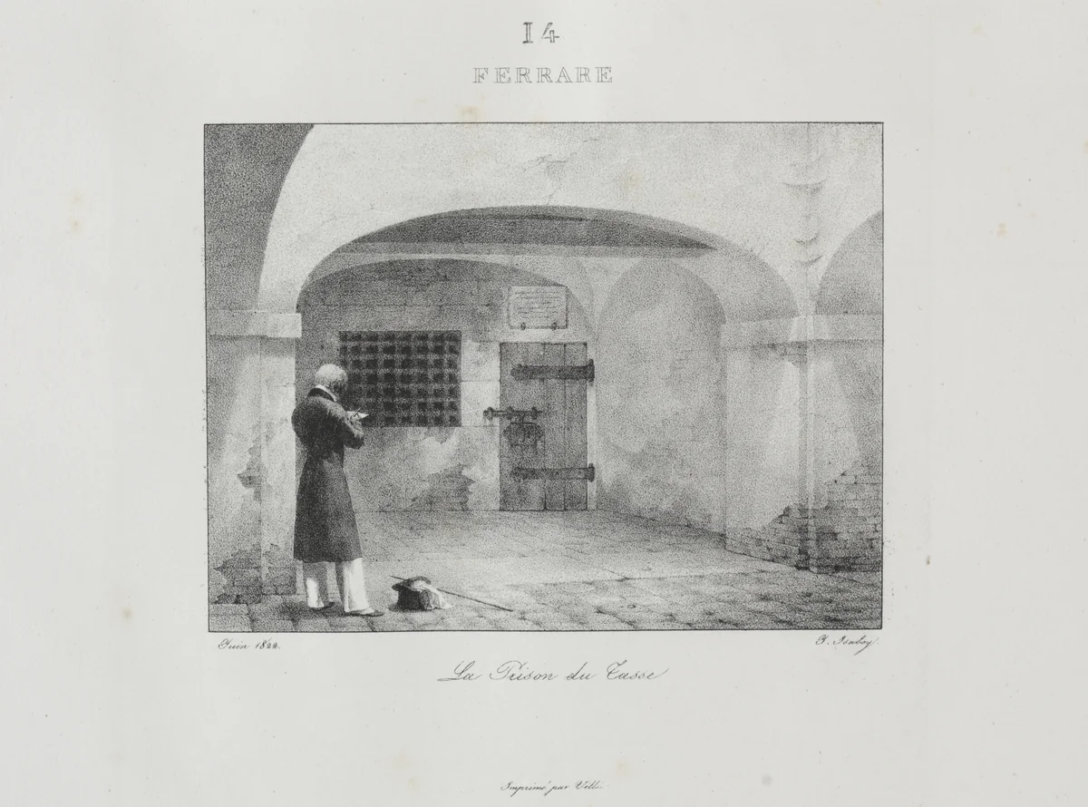 Voyage en Italie en 1822 by Jean Baptiste Isabey, book, 1833