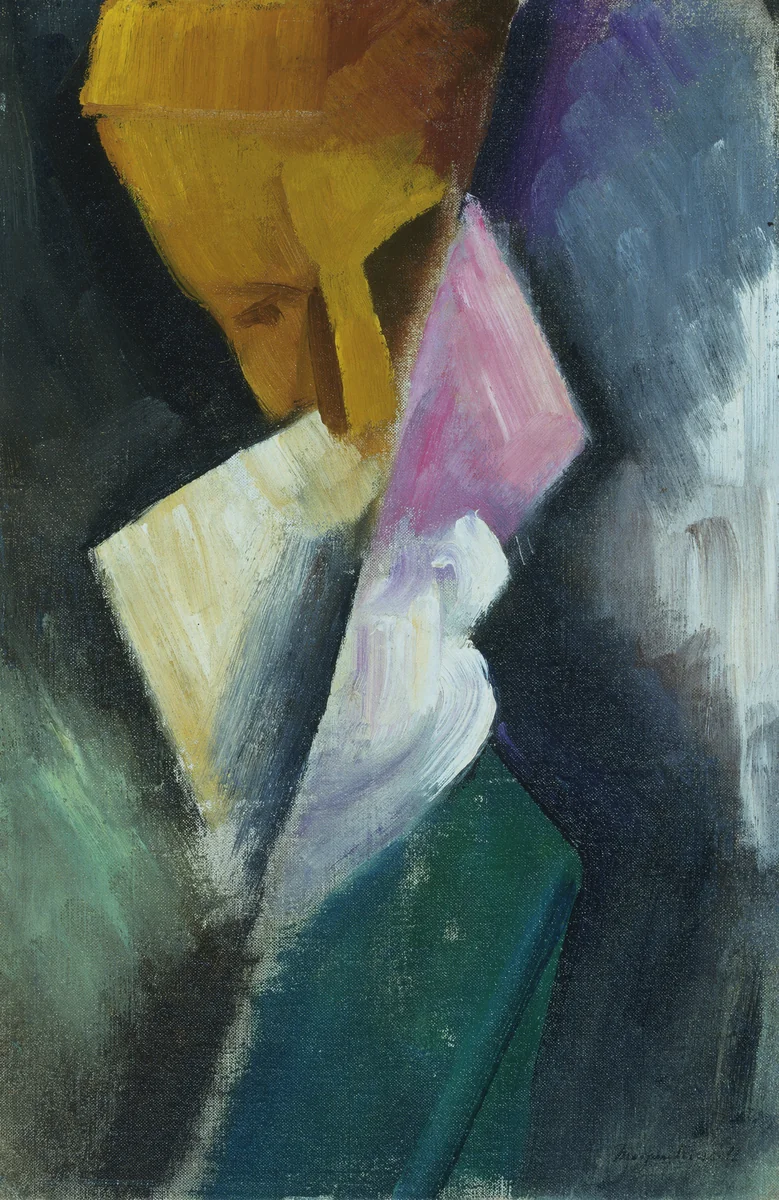 Archaic Composition No. 1 by Morgan Russell, painting