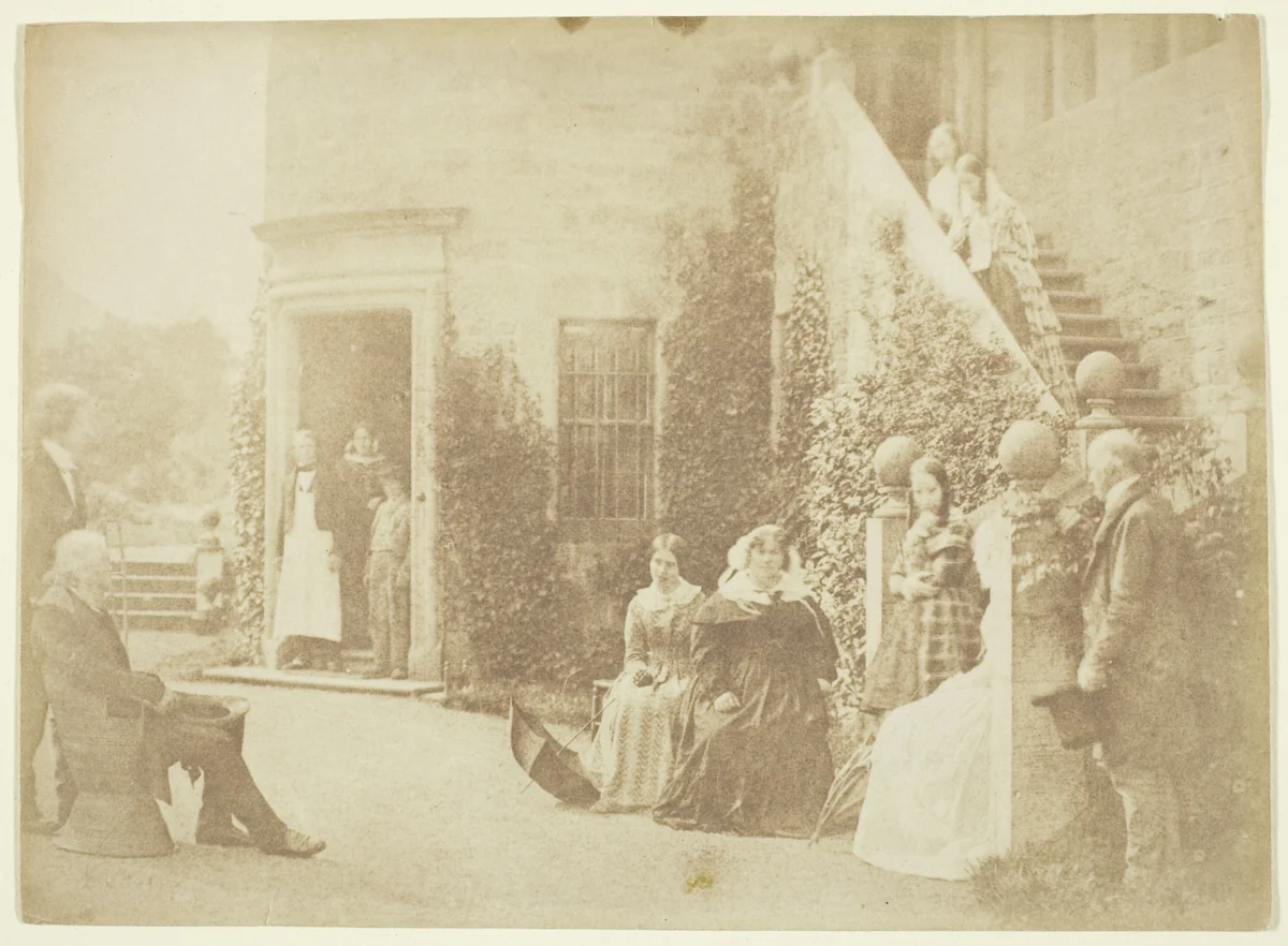 Lord Cockburn at Bonaly by David Octavius Hill and Robert Adamson, photograph, 1846-1847