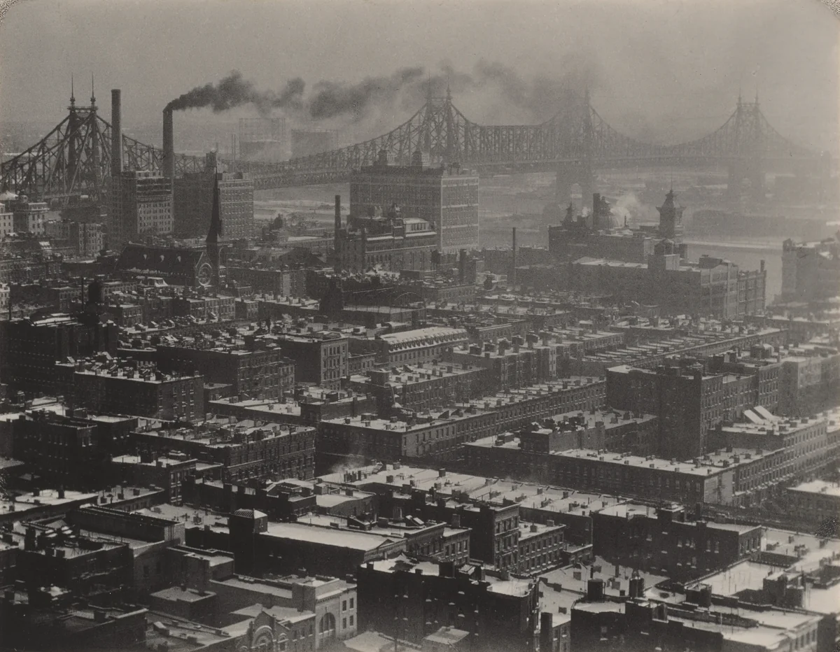 From Room "3003"—The Shelton, New York, Looking Northeast by Alfred Stieglitz, photograph, 1927