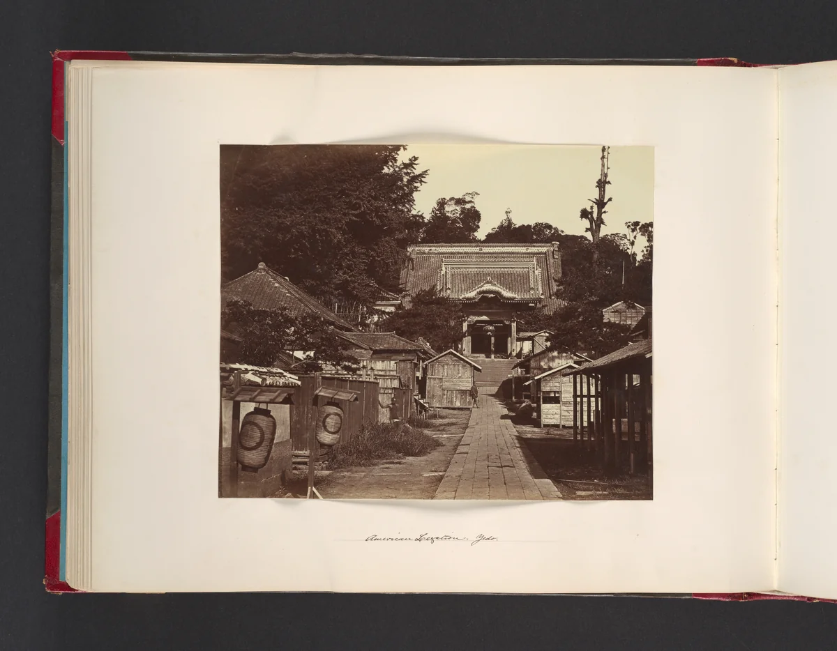 American Legation, Yedo by John Thomson, photograph, 1865