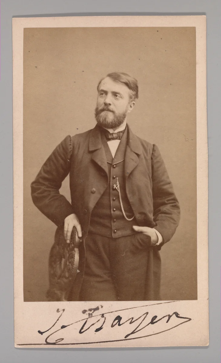 [Unknown Subject] by Paul-Augustin Gueuvin, photograph, 1862-1867