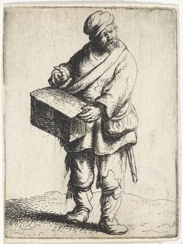 Marskramer by Jan Gillisz van Vliet, print, 1635
