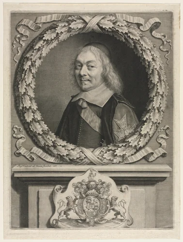 Henri-Auguste de Loménie Comte de Brienne by Robert Nanteuil, print, 1660