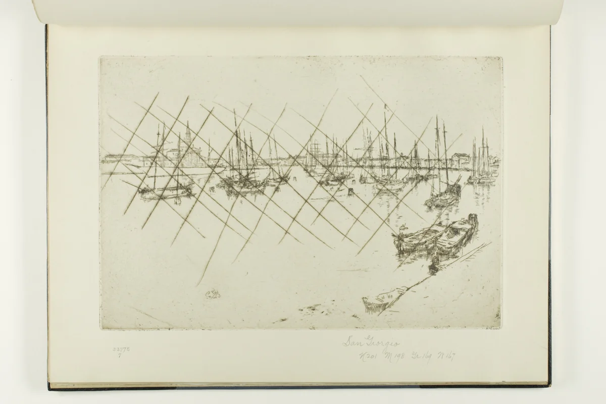 San Giorgio by James McNeill Whistler, print, 1879-1880