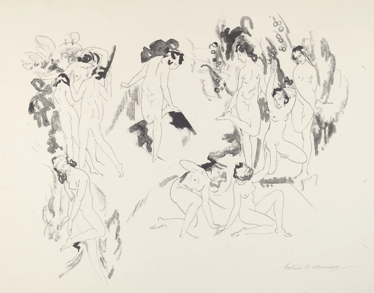 Recurrence by Arthur B. Davies; George C. Miller, print, 1921