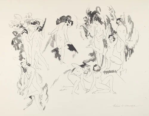 Recurrence by Arthur B. Davies; George C. Miller, print, 1921