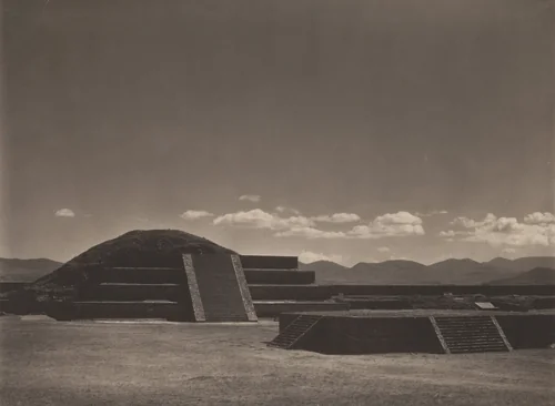 La Ciudadela, Teotihaucán by Edward Weston, photograph, 1923