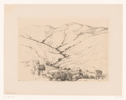 Wildcat Canyon by Ernest Haskell, print, 1886-1925