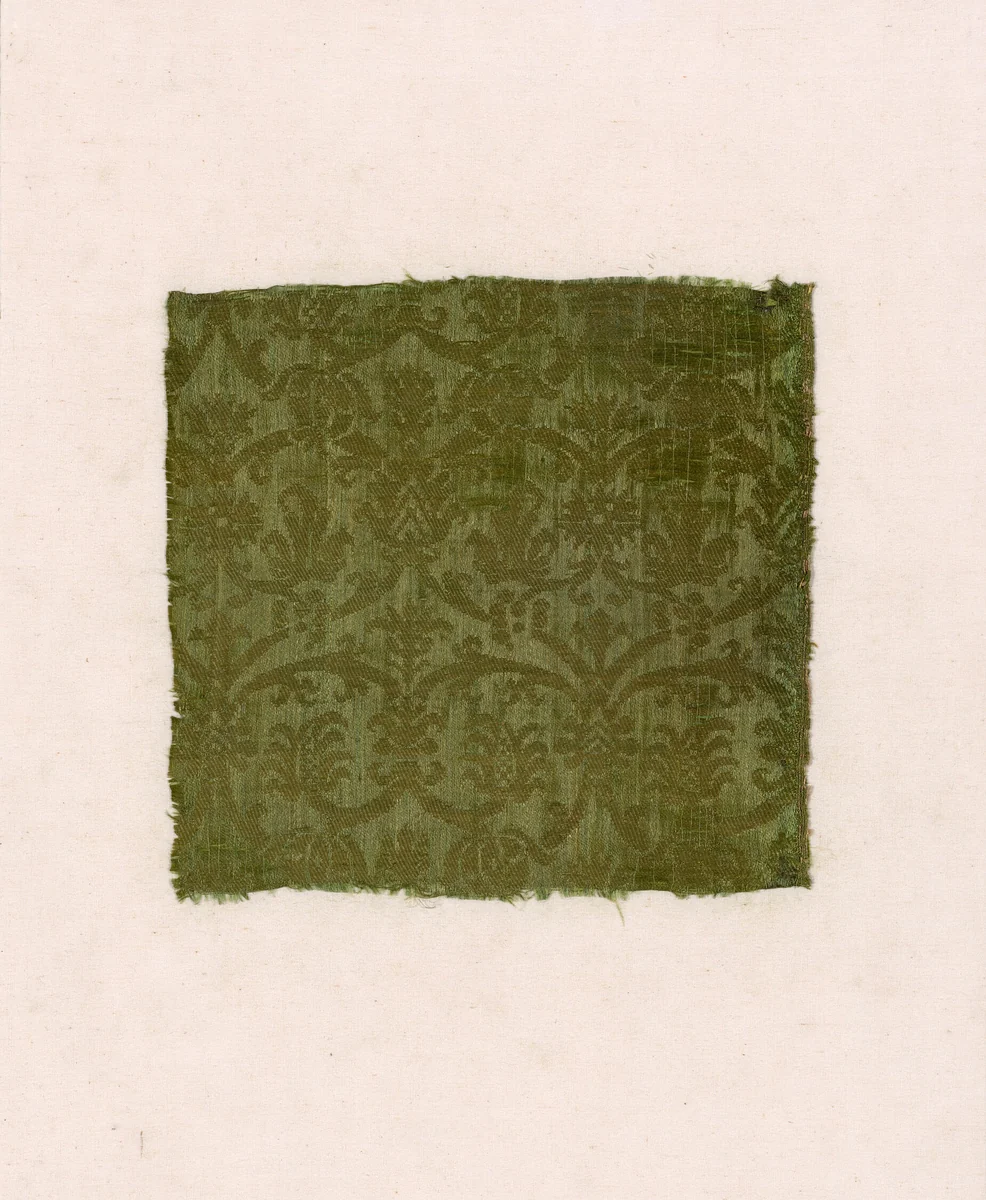 Fragment by Italy, textile, 1575-1600