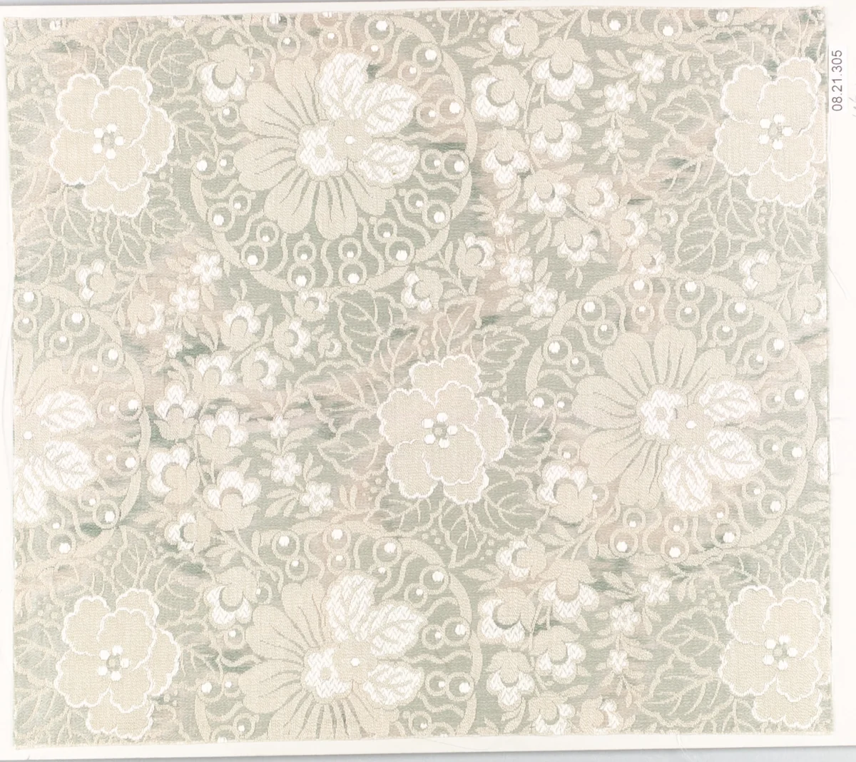 Textile sample by Unknown Designer, textile, 1900