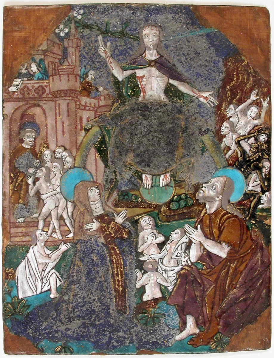 Plaque with the Last Judgement by Monvaerni, other, 1500