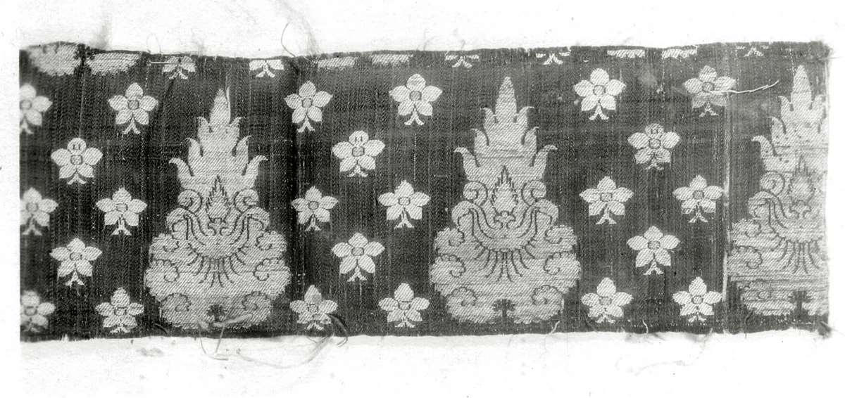 Fragment by Iran, textile, 1701-1800